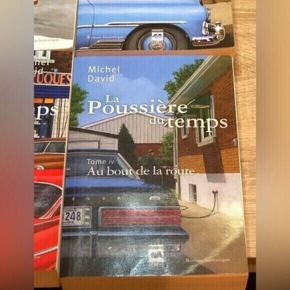 Lot 4 LIvres/Books Michel David-La Poussiere Du Temps tome 1-4 French Softcover - Picture 6 of 7